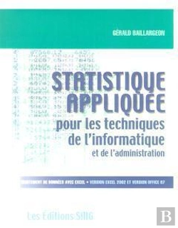 Bertrand.pt - Statistique Appliquee Pour Les Techniques De L'Informatique Et De L'Administration Traitement De Don