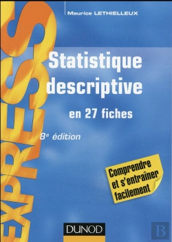 Bertrand.pt - Statistique Descriptive - 8e Ed - En 27 Fiches