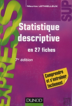 Bertrand.pt - Statistique Descriptive En 27 Fiches (7e Édition)