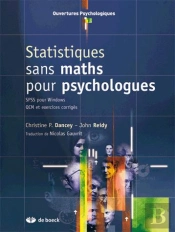 Statistiques Sans Maths Pour Psychologues