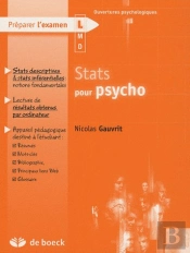 Stats Pour Psycho ; Exercices Et Corrigés