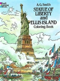 Bertrand.pt - Statue Of Liberty And Ellis Island Colouring Book