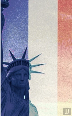 Bertrand.pt - Statue Of Liberty New York City  French Flag  Creative Blank Journal Sir Michael Huhn Designer Edition