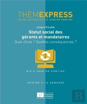 Statut Social Des Gerants Et Mandataires