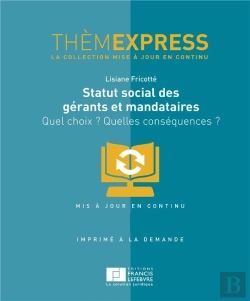 Bertrand.pt - Statut Social Des Gerants Et Mandataires