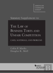 Statutory Supplement To Business Torts