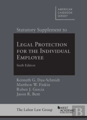 Statutory Supplement To Legal Protection For The Individual Employee