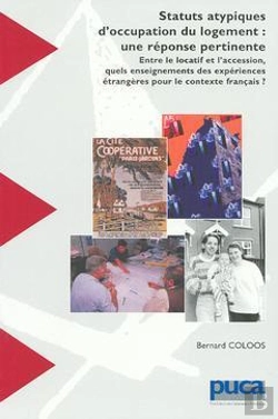 Bertrand.pt - Statuts Atypiques D'Occupation Du Logement ; Une Reponse Pertinente ; Recherches N.129