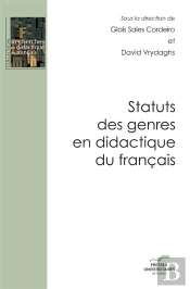Statuts Des Genres En Didactique Du Francais
