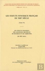 Statuts Synodaux Francais Du Xiiie Siecle