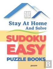 Stay At Home And Solve Sudoku Easy Puzzle Books