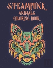 Steampunk Animals Coloring Book