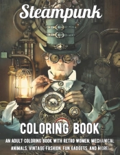 Steampunk Coloring Book