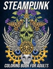 Steampunk Coloring Book For Adults