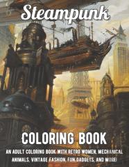 Steampunk Coloring Book