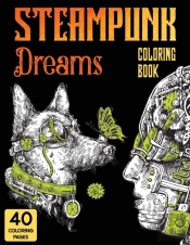 Steampunk Dreams Coloring Book