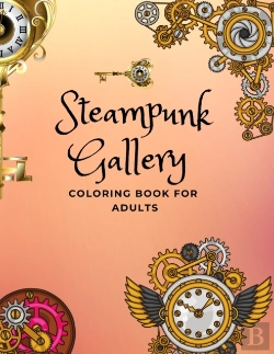 Bertrand.pt - Steampunk Gallery Coloring Book For Adults
