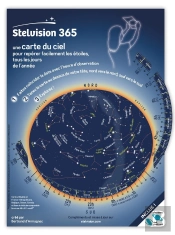 Stelvision 365 - Une Carte Du Ciel Pour Reperer Facilement Les Etoiles, Tous Les Jours De L'Annee