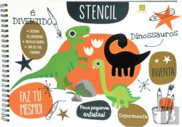 Stencil - Dinossauros