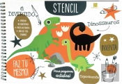 Stencil - Dinossauros