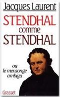 Stendhal Comme Stendhal