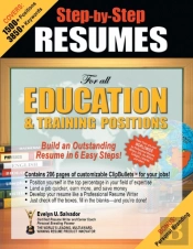 Step-By-Step Resumes For All Education