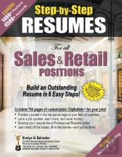 Step-By-Step Resumes For All Sales   Ret