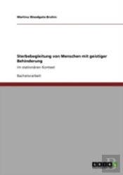 Sterbebegleitung Von Menschen Mit Geistiger Behinderung