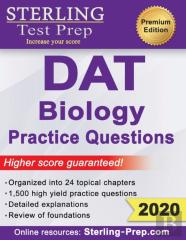 Sterling Test Prep Dat Biology Practice Questions