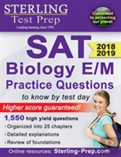 Sterling Test Prep Sat Biology E/M Practice Questions