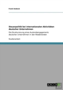 Bertrand.pt - Steuerpolitik Bei Internationalen Aktivitaten Deutscher Unternehmen