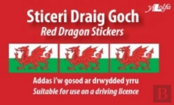 Bertrand.pt - Sticeri Ddraig Goch / Red Dragon Stickers
