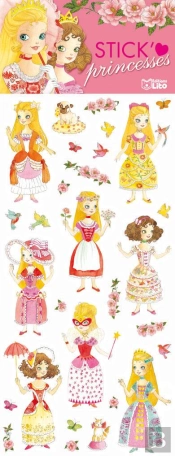 Stick' Coeur Princesse Blonde