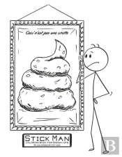 Stick Man Coloring Book For Grown-Ups