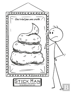 Bertrand.pt - Stick Man Coloring Book For Grown-Ups