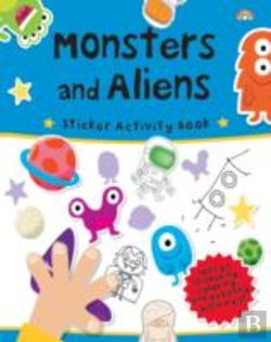 Bertrand.pt - Sticker Activity Book - Monsters And Aliens