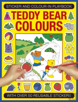 Bertrand.pt - Sticker And Color-In Playbook: Teddy Bear Colors