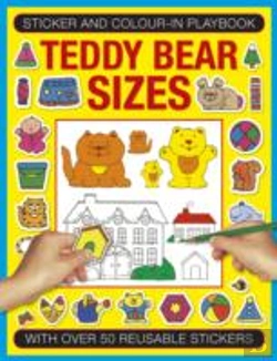 Bertrand.pt - Sticker And Color-In Playbook: Teddy Bear Sizes