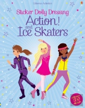 Sticker Dolly Dressing Action! & Ice Skaters