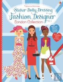 Sticker Dolly Dressing Fashion Designer London Collection