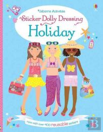 Sticker Dolly Dressing Holiday