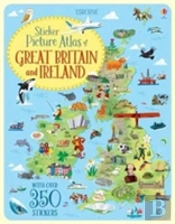 Sticker Picture Atlas Of Britain And Ireland