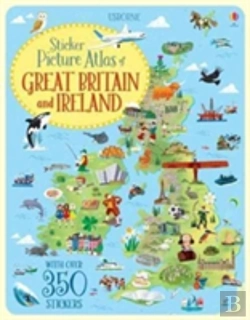 Bertrand.pt - Sticker Picture Atlas Of Britain And Ireland