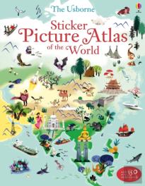 Sticker Picture Atlas Of The World