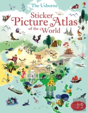 Sticker Picture Atlas Of The World