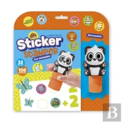 Sticker Stamper - Animales (Formato Blister)