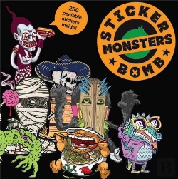 Bertrand.pt - Stickerbomb Monsters /Anglais