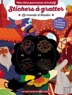 Bertrand.pt - Stickers A Gratter - Le Monde D'Aladin