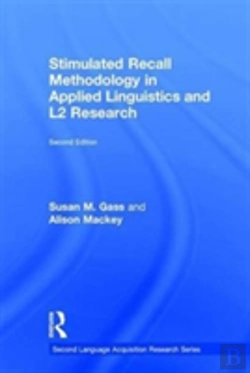 Bertrand.pt - Stimulated Recall Methodology In Applied Linguistics And L2 Research