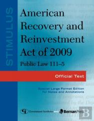 Stimulus: American Recovery And Reinvestment Act Of 2009: Pl 111-5